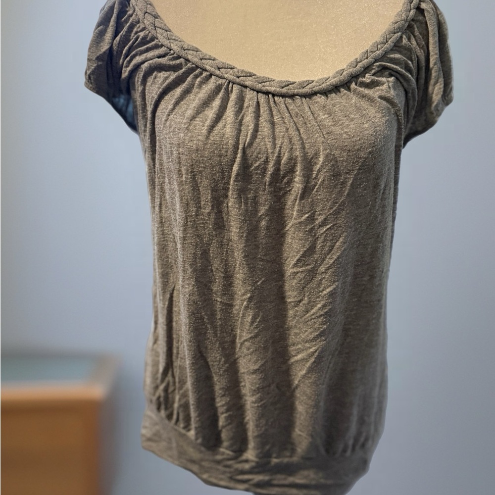 American Dream Charcoal Blouse